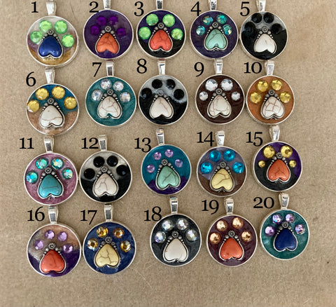 Bling Paw Prints